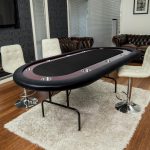Preston Poker Table - Black Classic