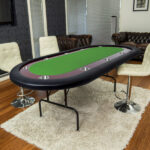 Preston Poker Table - Green Classic