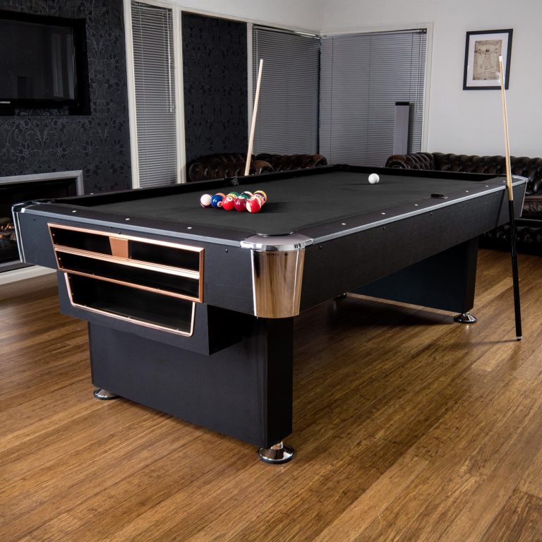 Viper 8ft Pool Table | Black