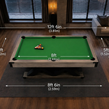 Pool Table Room Size Guide NZ — How Much Space Do You Need? NZ Payment Complete