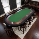 Preston Poker Table - Green Classic